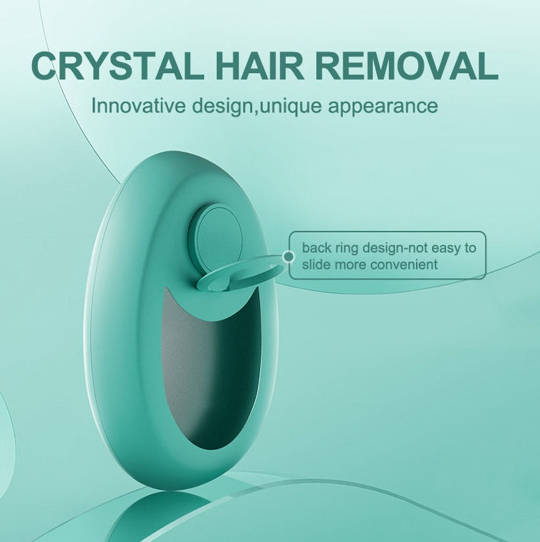 Velou Smooth Eraser crystal hair remover — black and green variants side by side