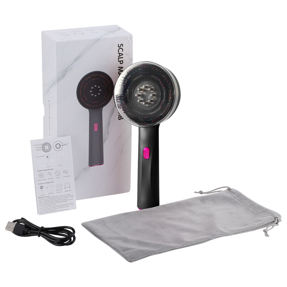Velou Grow black variant with retail box, manual, USB cable, and travel pouch