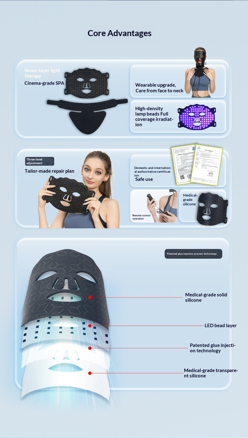 Velou Lumé™ LED Light Therapy Mask — core advantages over conventional LED devices