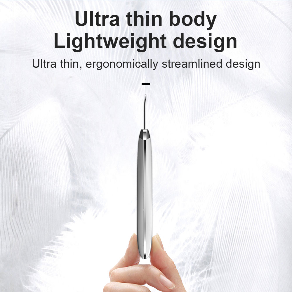 Velou Prep ultra-thin lightweight ergonomic body held between fingers